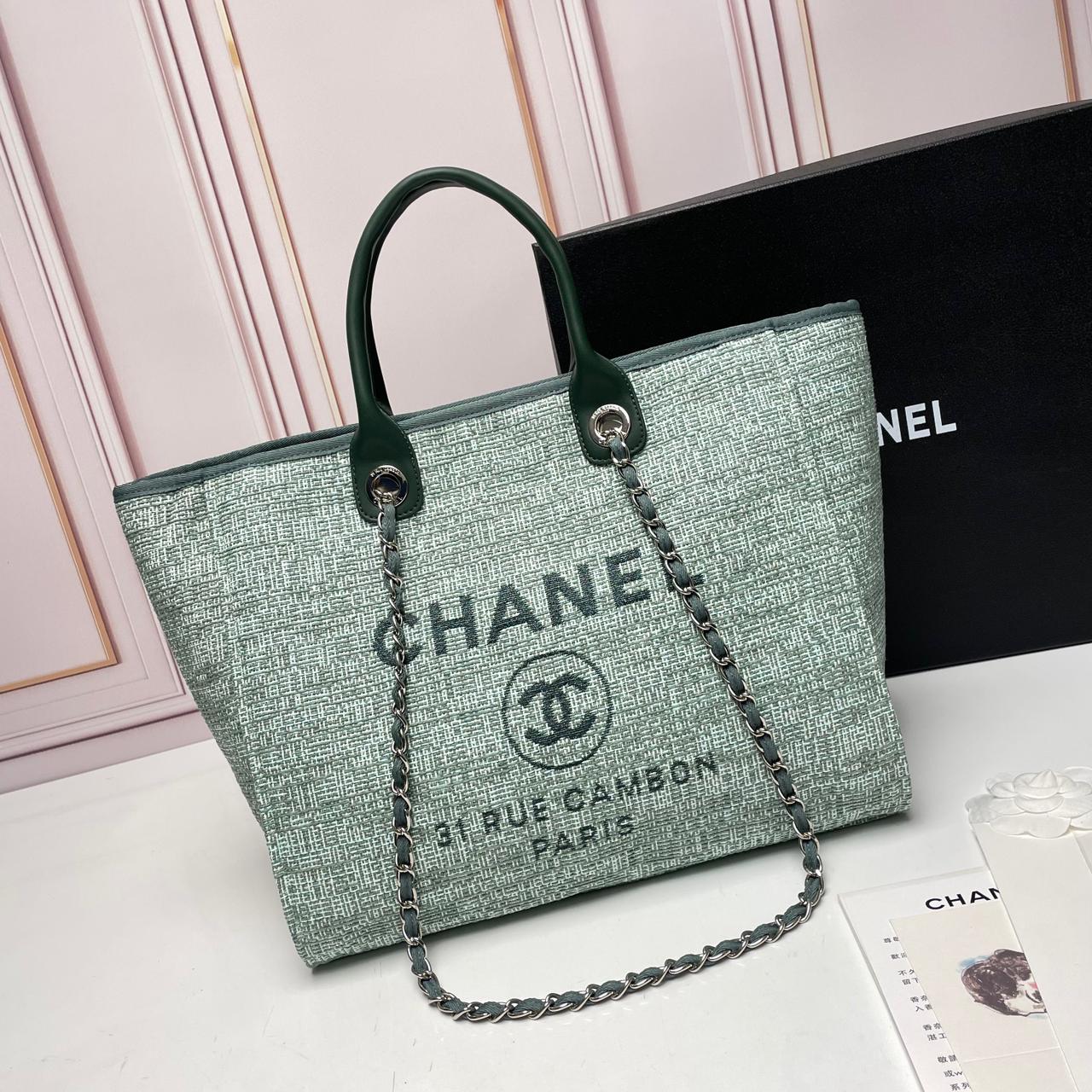 Chanel Tote Canvas Bag