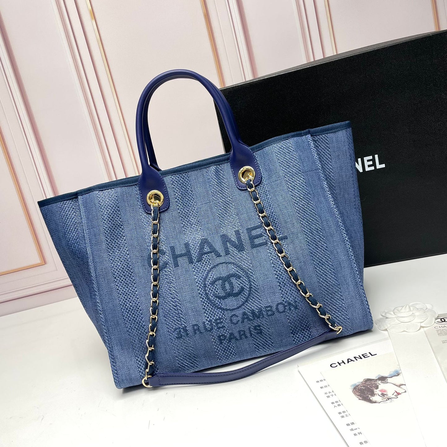 Chanel Tote Canvas Bag
