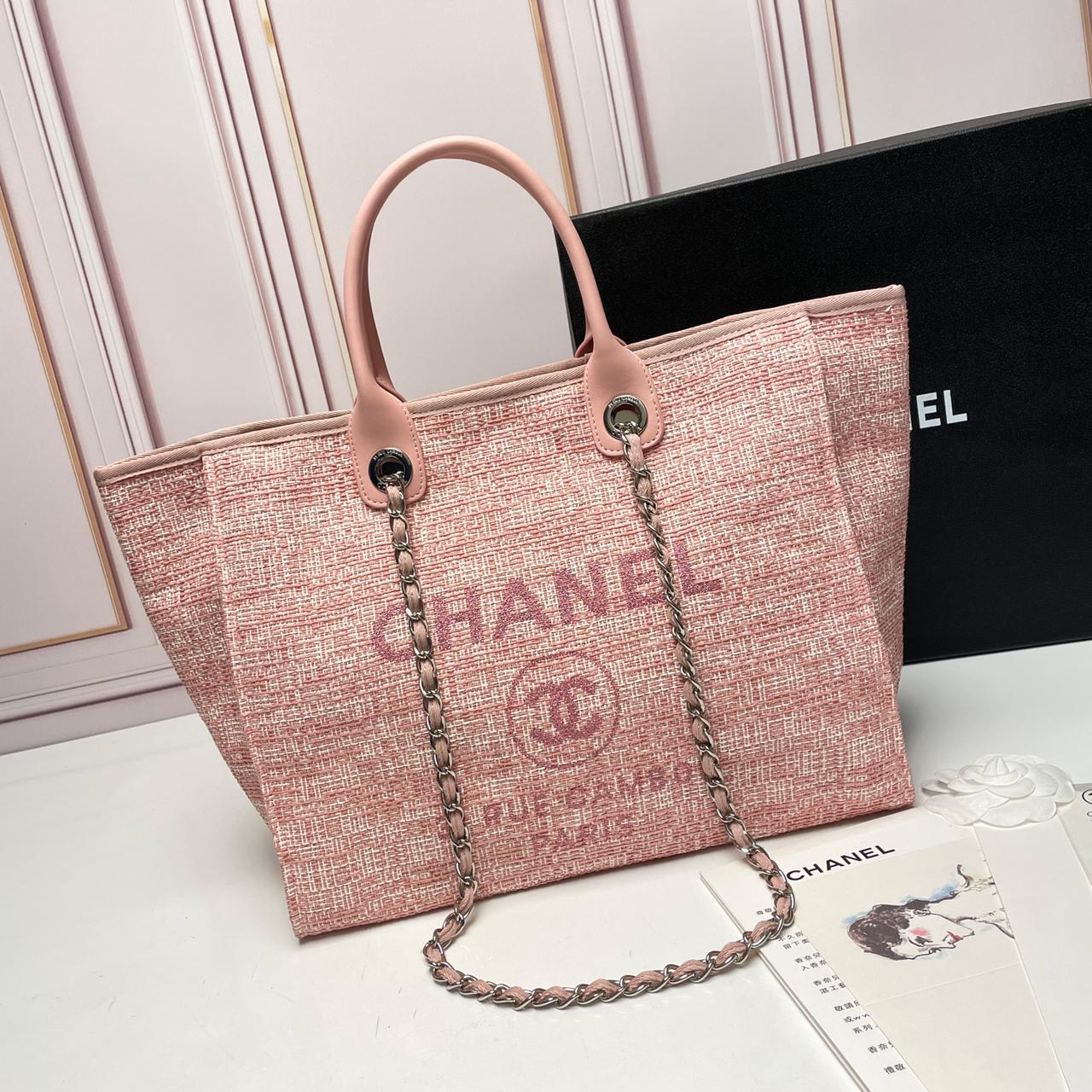 Chanel Tote Canvas Bag