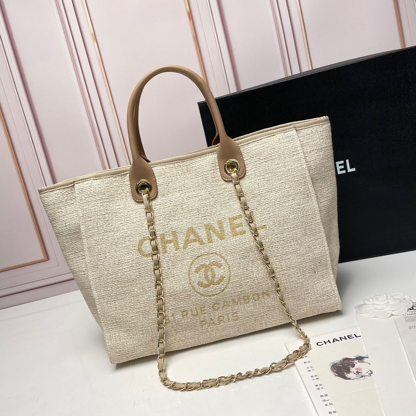 Chanel Tote Canvas Bag