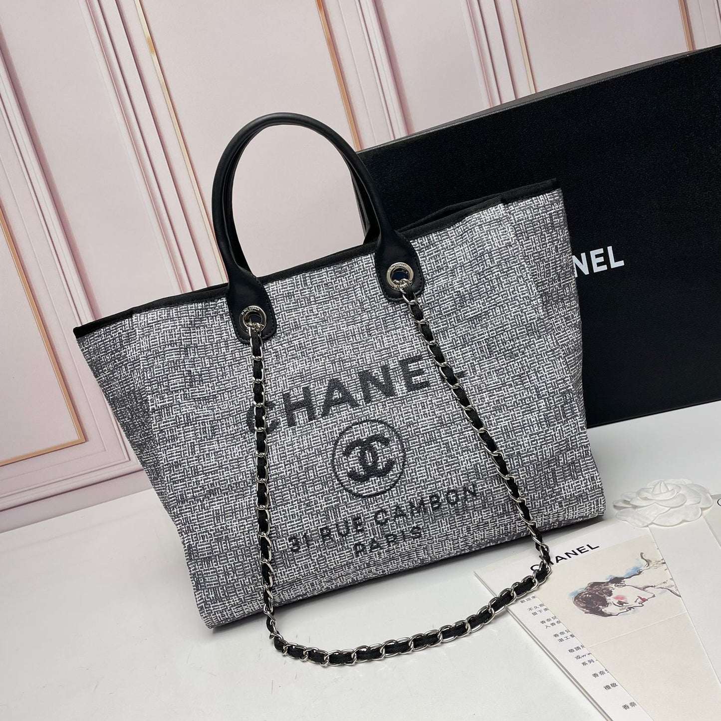 Chanel Tote Canvas Bag