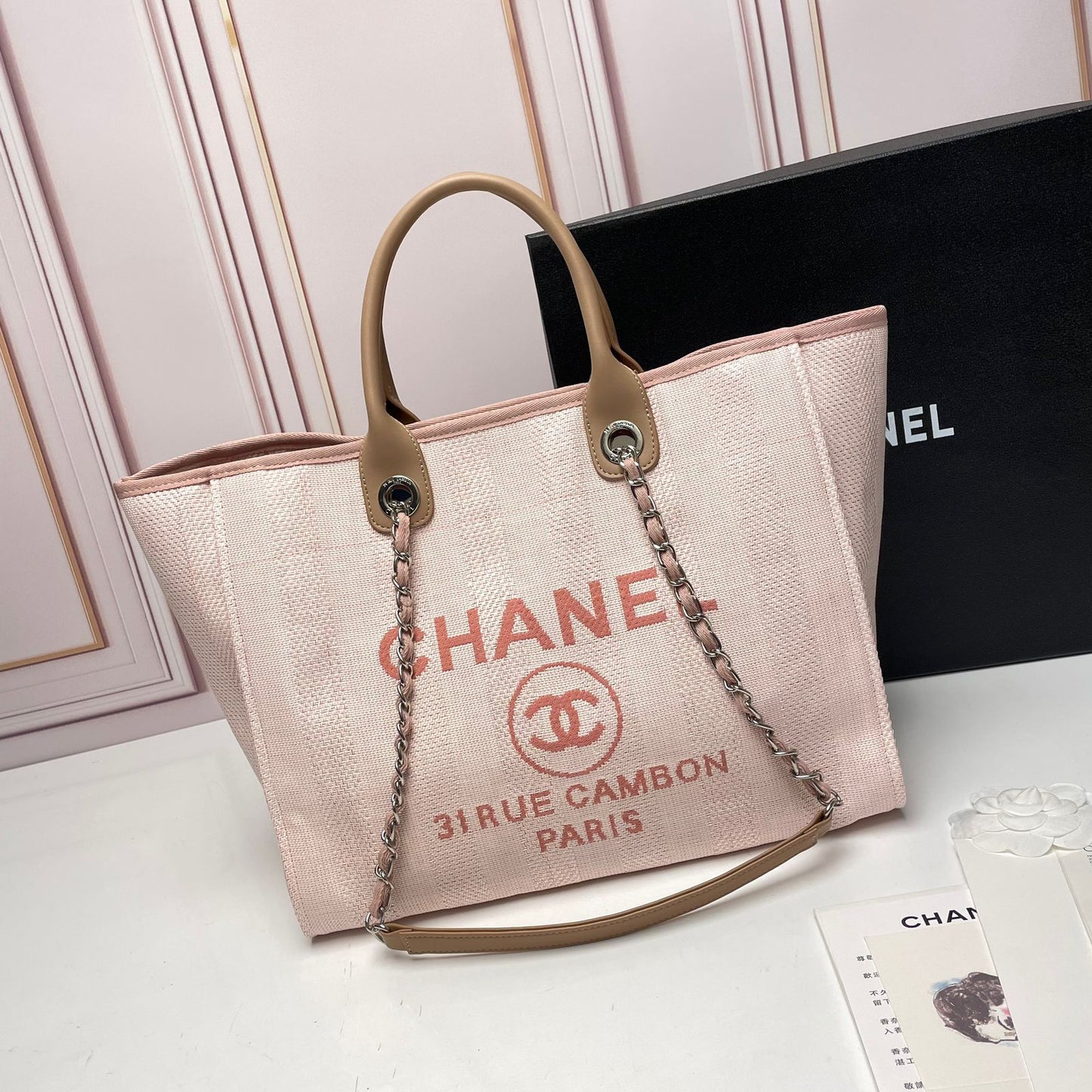 Chanel Tote Canvas Bag